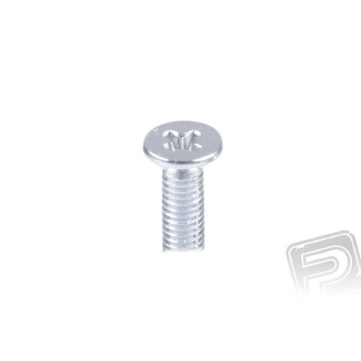 Ocelový šroub se zápustnou hlavou M3x6mm, 20ks