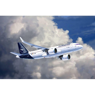 Plastic ModelKit letadlo 03942 - Airbus A320 Neo Lufthansa "New Livery" (1:144)