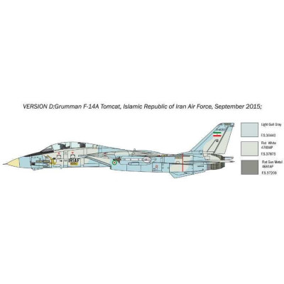 Model Kit letadlo 1414 - F-14A Tomcat (1:72)