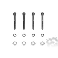 A légcsavart tartó csavarok készlete. 4db M4x40mm-es csavar