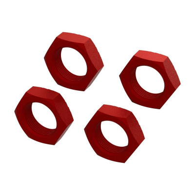 Arrma matice kola 24mm, červená (4)