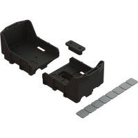 Pótalkatrész RC autó modellekhez Arrma Kraton, Outcast 1:5 8S: akkumulátor tartó jobbra.