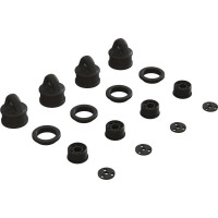 Pótalkatrész RC autó modellekhez Arrma Kraton 8S BLX 1:5: lengéscsillapító sapka, anya.