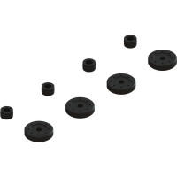 Pótalkatrész RC autó modellekhez Arrma Kraton 8S BLX 1:5: lengéscsillapító dugattyú, betét (4 db).