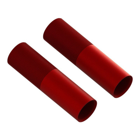 Arrma tělo tlumiče 24x88mm hliníkové červené (2)