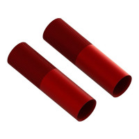 Pótalkatrész Arrma 1:5 Kraton, Outcast RC modellekhez: lengéscsillapító test 24x88mm alumínium piros (2 db).