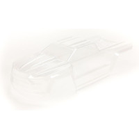 Pótalkatrész RC modell autókhoz Arrma 1:5 Kraton 8S: karosszéria festetlen. Méretek 593x277x168mm. 491mm tengelytáv.