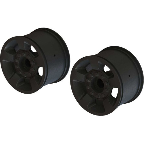 Arrma disk kola 2.8" 14mm černý (2)
