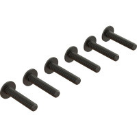 Félgömb alakú csavar M4 x 20 mm BH karimával Arrma. A csomag 6 darabot tartalmaz.