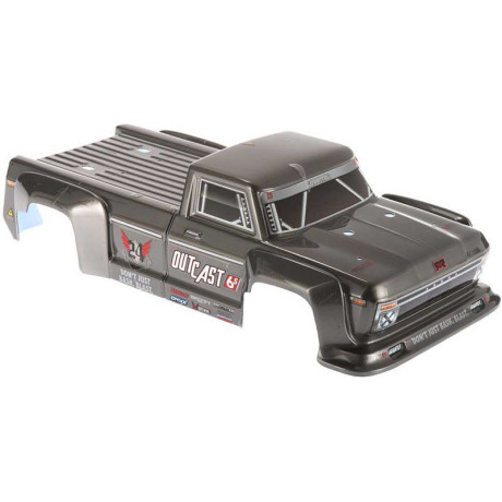 Arrma karosérie stříbrná: Outcast