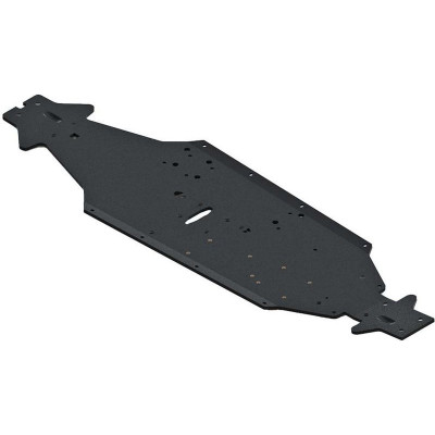 Arrma šasi LWB hliníkové, černé