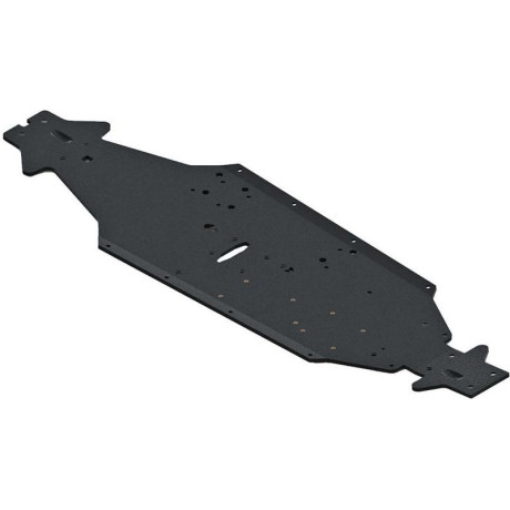 Arrma šasi LWB hliníkové, černé