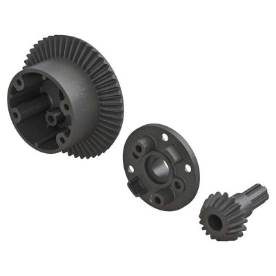 Arrma krabička diferenciálu o ozubenými koly 49T/17T