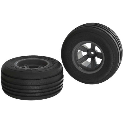 Arrma kolo přední Dirtrunner ST černé (2)