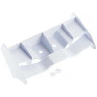 Pótalkatrész RC modell autóhoz Arrma Typhon/Talion/Felony: hátsó szárny 204mm fehér.