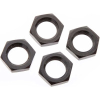 Pótalkatrész RC modellautókhoz Arrma: kerékanya 17mm fekete (4 db). 