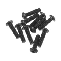 Félgömb alakú csavar M3 x 12 mm BH az Arrma cégtől. A csomag 10 darabot tartalmaz.