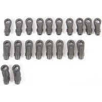 Cserealkatrész RC modellekhez Axial SCX10 III Wranler, Gladiator, Bronco, Capra: rúdvégek HD M4 (20 db).