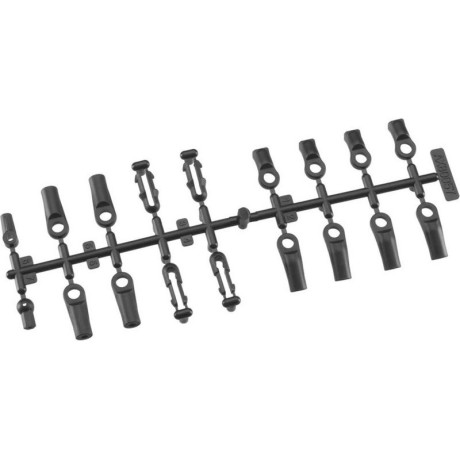 Axial koncovky táhel