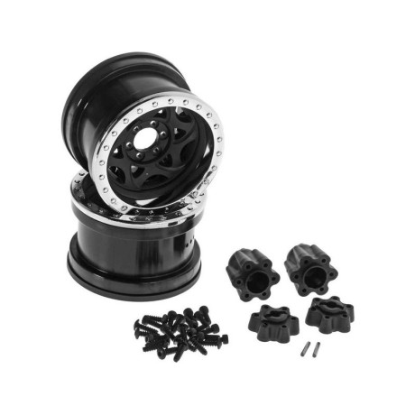 Axial disk 2.2" Walker Evans černý chrom (2)