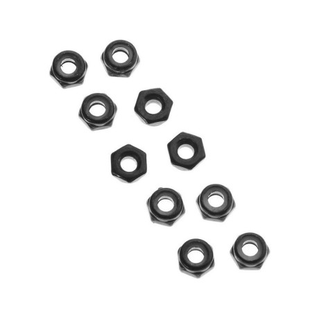 Axial matice samojistná M3 černá (10)