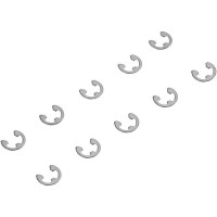 Pótalkatrész RC autó modellekhez Axial RR10, Bomber, Yeti: E-clips E4mm (10db).