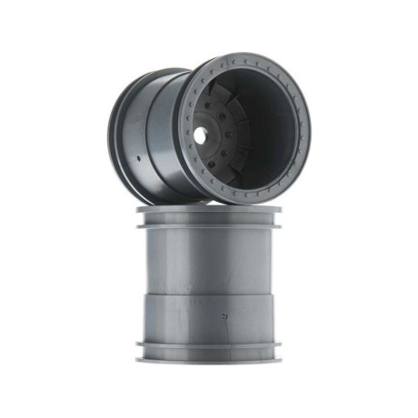 Axial disk 2.2" Monster Truck 63mm stříbrná (2)