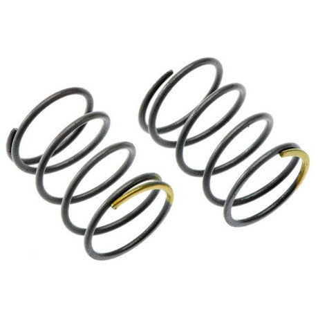 Axial pružina tlumiče 12.5x20mm 3.72N/cm žlutá (2)