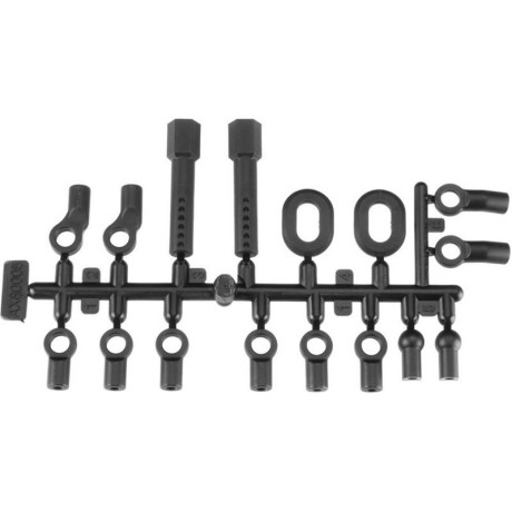 Axial koncovky táhel