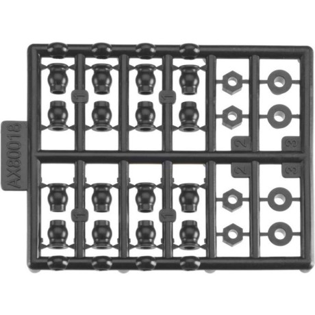 Axial koncovky táhel, plastové díly