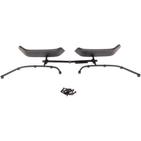 Axial lem blatníku zadní