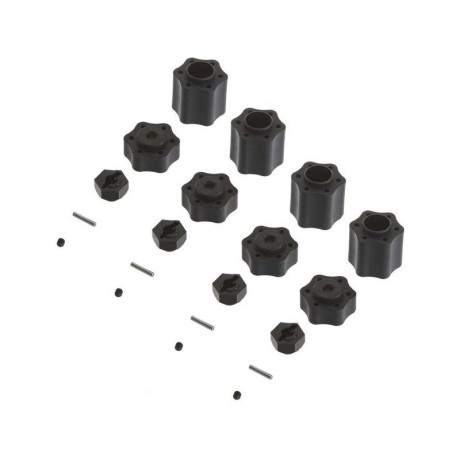 Axial unašeč šestihran 12mm (4): 9026/Wraith