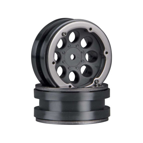 Axial disk 1.9" Beadlock 8-otvorů černý (2)