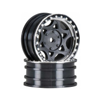 Pótalkatrész RC autó modellekhez Axial SCX10 II 1:10: 1.9" Walker Evans Street krómozott tárcsa (2 db).