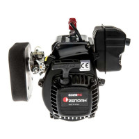 Zenoah G320 motor, légszűrő, kuplung egy alkatrész, kompatibilis RC modell autó Losi 5ive-T 2.0 1:5 4WD SCT.