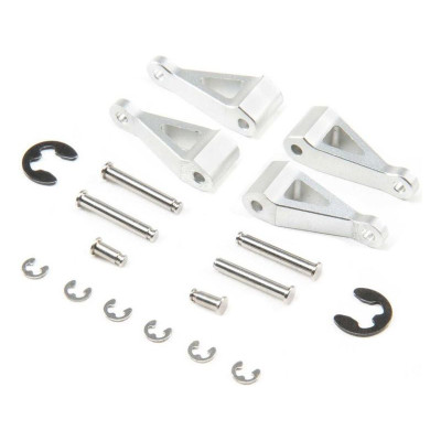 E-flite čepy, panty podvozku, c-klipy: P-51D 1.5m