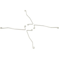 Cserealkatrész RC modellhez Ultimate 3D: rugóstag klipszek 4db.