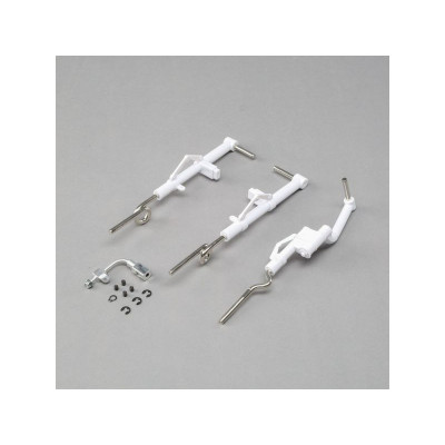 T-28 Carbon-Z - nohy, řídící páka, příslušenství