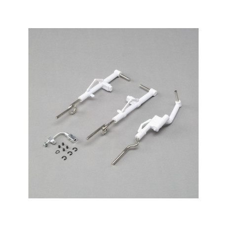 T-28 Carbon-Z - nohy, řídící páka, příslušenství