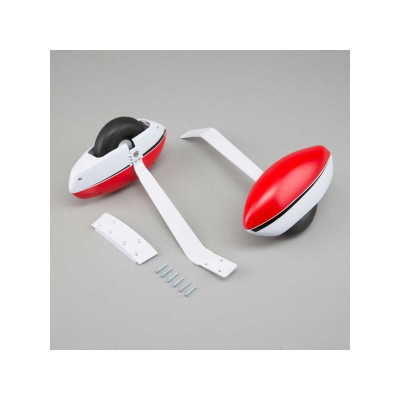 Cessna 150 2.1m - hlavní podvozek s osami