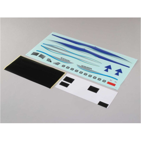 E-flite samolepky: Twin Otter