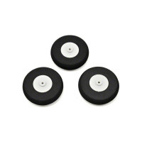 Pótalkatrész RC modell repülőgéphez E-flite Apprentice S 15e: kerekek 65mm (3db).