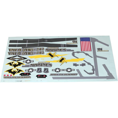 E-flite samolepky: F-18 1.0m