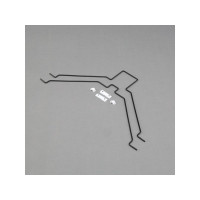 Pótalkatrész RC modell repülőgéphez E-flite Valiant 1.3m: úszótámaszok