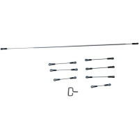 Pótalkatrész RC modell repülőgéphez E-flite EC-1500: rudak készlete.