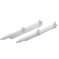 Pótalkatrész RC modellhez E-flite F-16 Thunderbirds 0.8m: fegyverek szárnyvégek készlete.