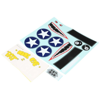 E-flite samolepky: P-39 1.2m