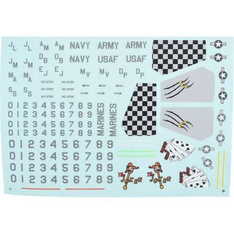 E-flite samolepky: V-22 Osprey