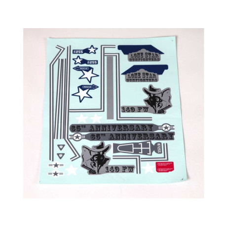 E-flite samolepky: F-16 Falcon