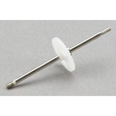 PT-17 UMX - hřídel vrtule s ozubeným kolem